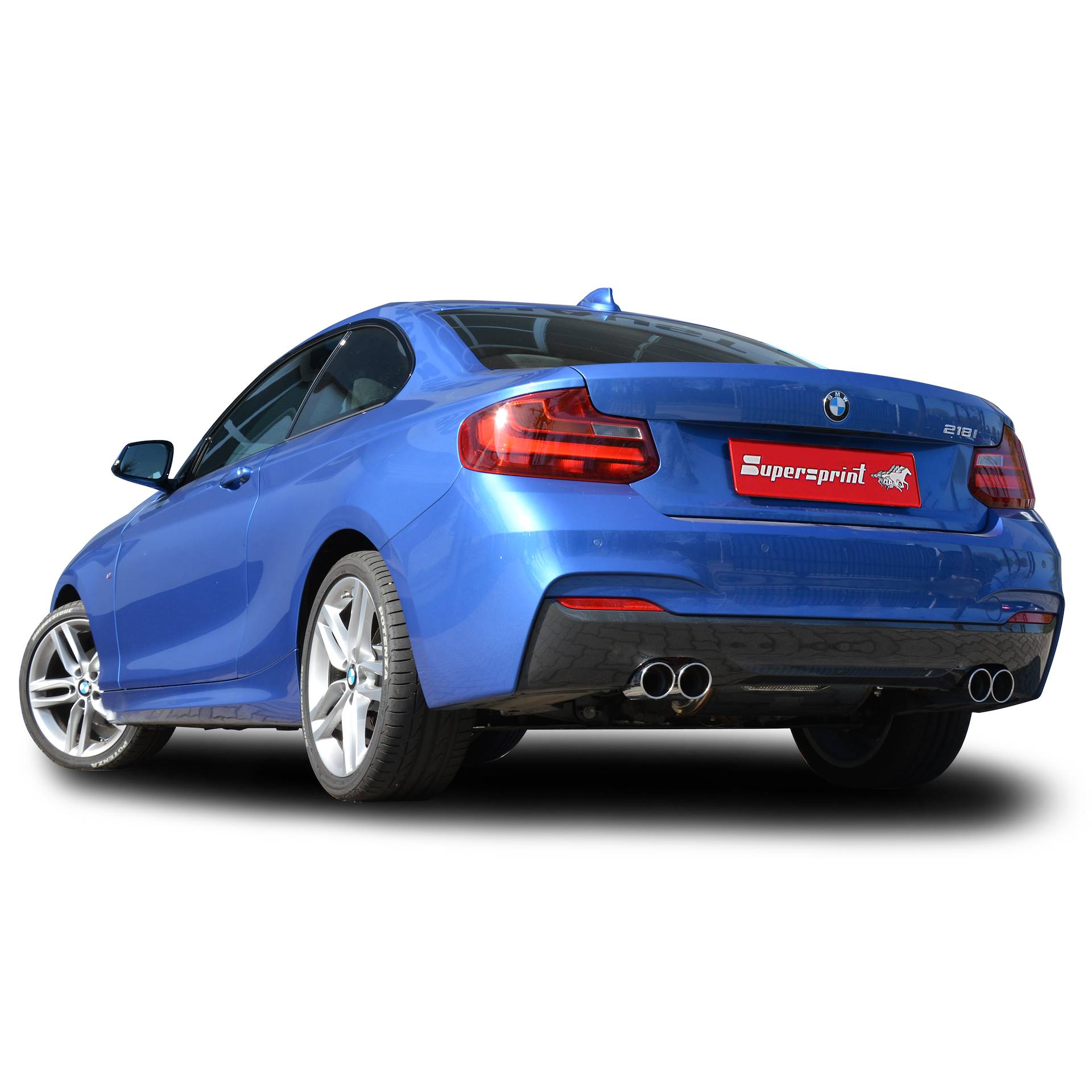 Impianto di scarico Supersprint per BMW F22 218i (3 cil./ B38 - 136 Hp) 2014 -> 2017